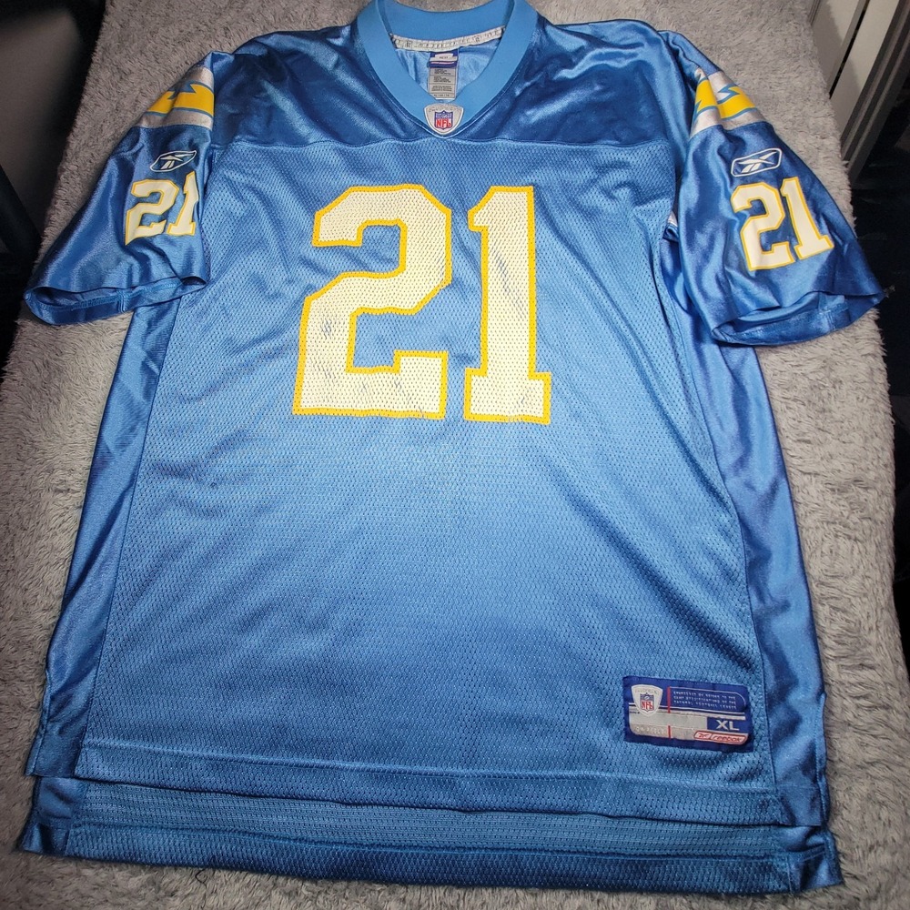San Diego Chargers Reebok LaDainian Tomlinson #21 NFL Jersey Size XL